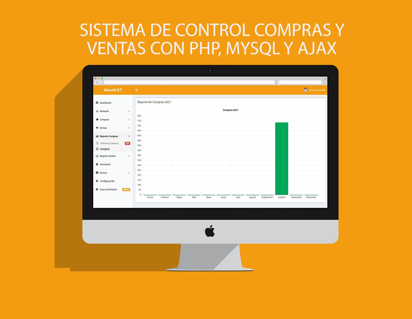 SISTEMA DE CONTROL COMPRAS Y VENTAS ::: SysCtrlCompVent :::  PHP, MYSQL
